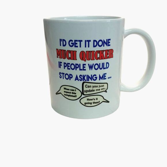 ☕ Funny Office Mug 🎁 Gag Gift for Coworkers & Bosses - Picture 1 of 8